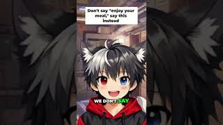 In Germany we don’t say “Please enjoy your meal"....  #vtuber #pngtuber #germany #wolfvtuber #funny