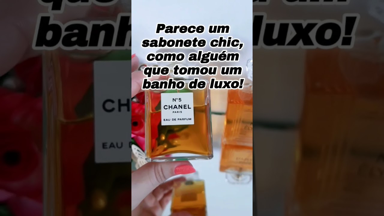 Chanel N&deg;5. Cheiro de rica pra todos os bolsos! Se inscreva para mais!