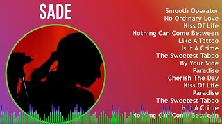 Sade 2024 MIX Playlist - Smooth Operator, No Ordinary Love, Kiss Of Life, Nothing Can Come Betwe...