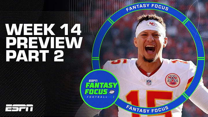 Week 14 Lineup Locks + Starts of the Week | Fantasy Focus