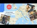 Driving Europe - From Positano to London with dogs!