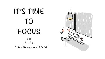 4-HOUR STUDY WITH ME | Rainy Lofi | Pomodoro timer 4x50| Study & Work | Deep Focus | Lofi 🌧☕