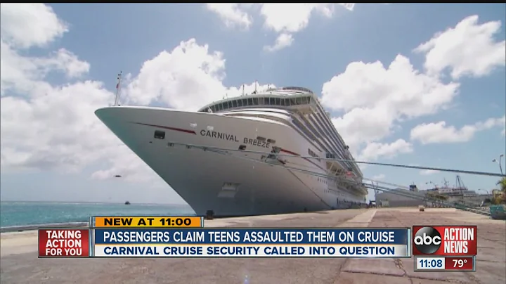 Passengers claim teens assaulted them on cruise