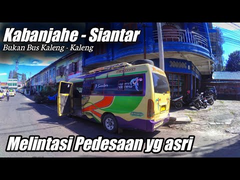 Melintasi SERIBU DOLOK nan Indah,naik Bus MAKARO 03 (KABANJAHE-SIANTAR) ESP #2