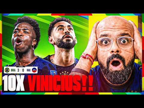 VINICIUS LEADS THE CHARGE FOR BRAZIL