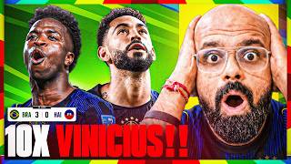 VINICIUS LEADS THE CHARGE FOR BRAZIL