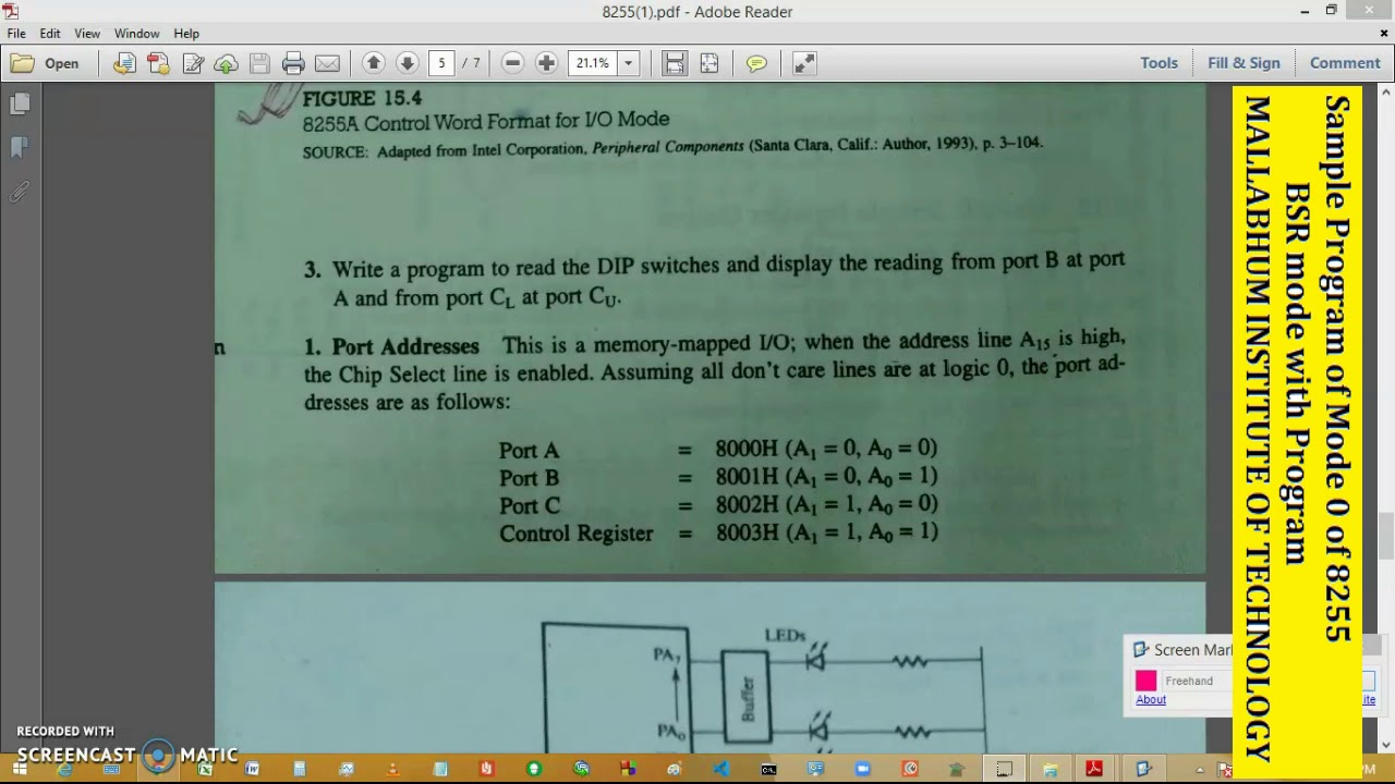 8255-mode-0-sample-program-bsr-mode-youtube