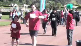 AbilityFirst crosses the finish line at the Santa Anita Derby Day 5K   April 9, 2011