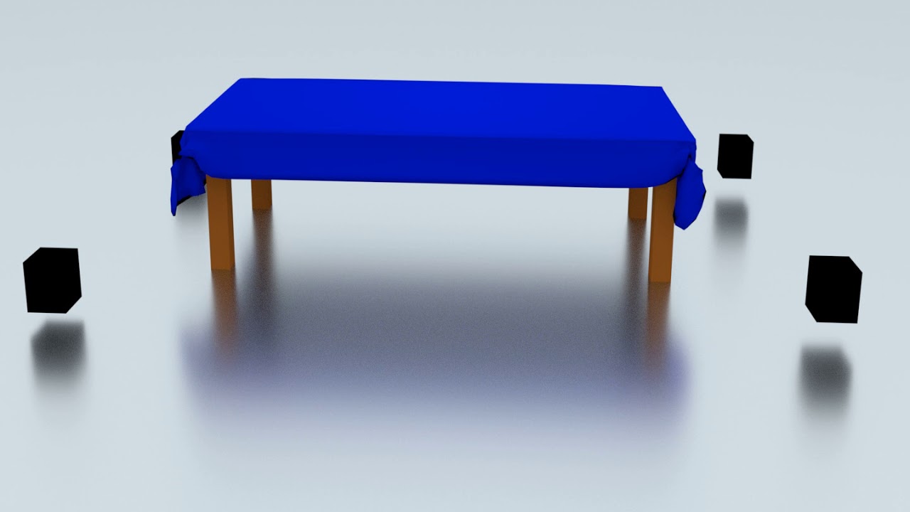 cloth simulation 2 - YouTube