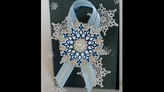 TCIF Stampin Up Snowflake Card