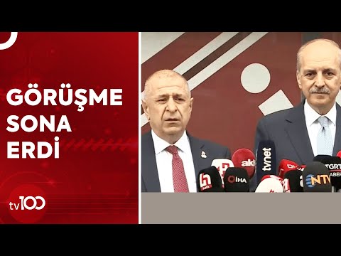 Ümit Özdağ ile AK Parti Genel Başkanvekili Numan Kurtulmuş Bir Araya Geldi | Tv100 Haber