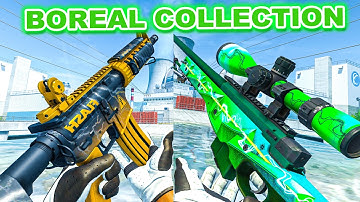 INSPECTING ALL BOREAL COLLECTION SKINS IN CS2 Ingame (4K) - CS2 BOREAL COLLECTION SHOWCASE