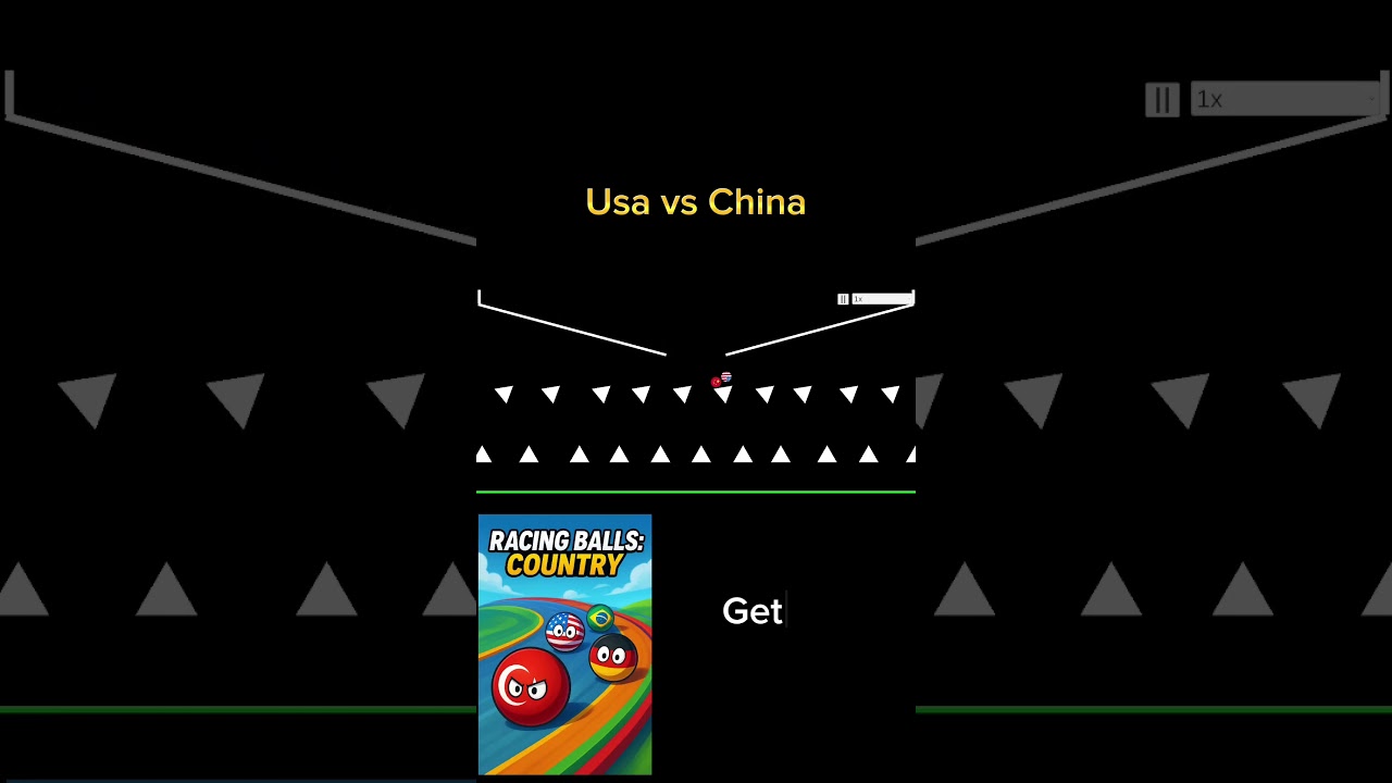 USA 🇺🇸 vs China 🇨🇳 – Flag Country Battle Royale