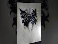 Butterfly drawing tutorial 🦋 #viral #art #penart #drawing