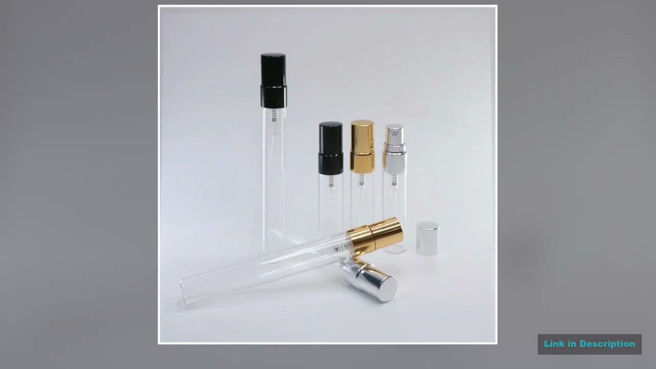 100pcs 5ml10ml mini compact clear glass refillable nebulizer Spray Travel perfume bottle portable