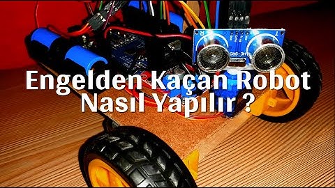 Arduino İle  Engelden Kaçan Robot Nasıl Yapılır? / How to make a Arduino Obstacle Avoiding Robot?