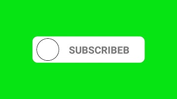 Subscribe Button Lower Third Green Screen