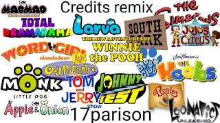 Credits remix 17parison