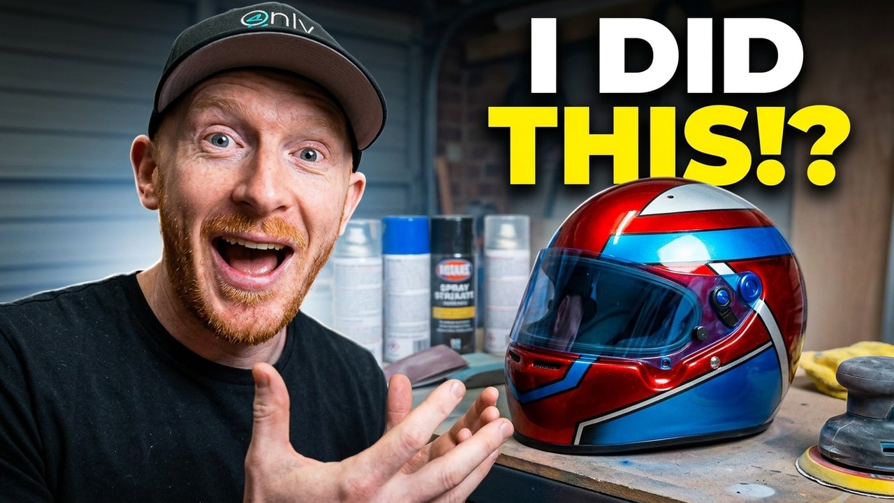 How to Paint Your Own Karting Helmet for Under £100 (First Time DIY)