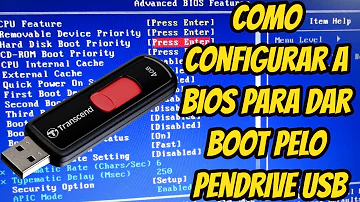 Como configurar a BIOS para dar Boot pelo HD externo?