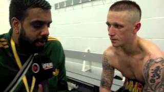 MICHAEL ROBERTS OUTPOINTS MARIUSZ BAK IN GLASGOW - POST FIGHT INTERVIEW FOR iFILM LONDON