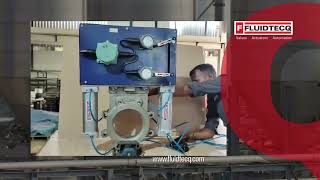 Space-Saving Knife Gate Valves | Fluidtecq Side-Mounted Cylinders