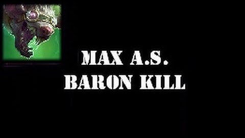 Twitch - 2.5 Max Attack Speed & Baron Solo