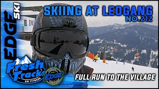 Leogang/Saalbach No.212 Run - BREATHTAKING Full Ski Descent | Top to Bottom