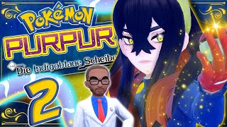 POKÉMON PURPUR 🟣 DIE INDIGOBLAUE SCHEIBE #2: Unterricht in der Küsten-Kuppel & der Zentralplatz