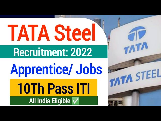 tata steel ITI apprentice 2024 ‣ Anil Sir ITI