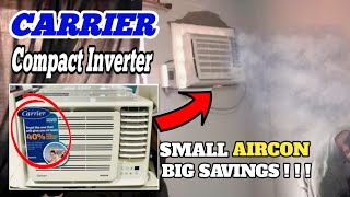 CARRIER COMPACT INVERTER REVIEW | Small Aircon, Big Savings !