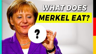 BERLIN: What did Angela Merkel eat?
