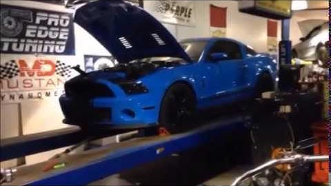 Pro Edge Tuning On The Dyno With The Smurfinator Shelby GT500