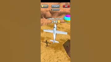 SMASHED it into pieces 🤣✈️🛩️ Crazy Plane Landing All levels Android & iOS #gameplay #mobilegame