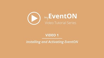 EventON - Video 1 - Installing and Activating EventOn