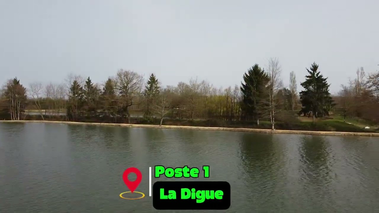 Présentation de l’Etang Du Brionnais et ses postes de Pêche à la Carpe 