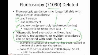 2012 Cardiology Coding Update