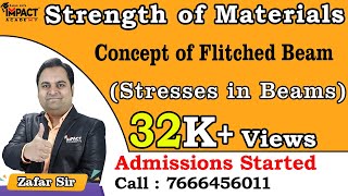 Concept of Flitched Beam | Stresses in Beams | Strength of Materials #engineering #gateexam2025 #imp