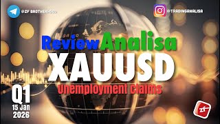 Download Lagu REVIEW Analisa Teknikal XAUUSD tgl 15 Jan 2026 MP3
