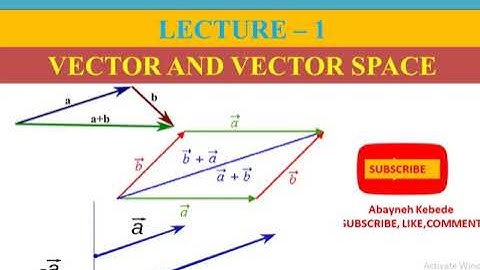 Applied Mathematics I lecture -1