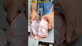 How to cut lamb shoulder in lambchop | #shorts #butcher #youtubeshorts #viral #video #amazing