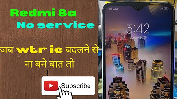 redmi 8a no service@ radio off @ network problem fix