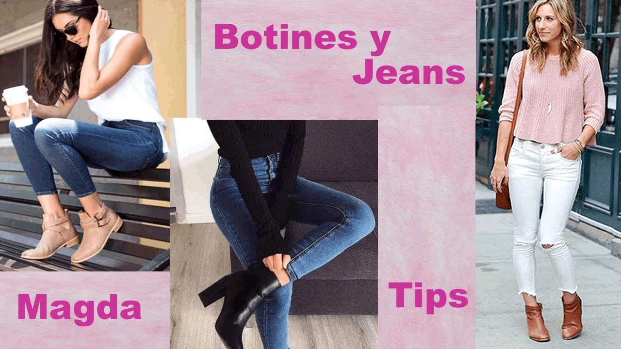 Jeans y Botines Usalos Tus Outfits