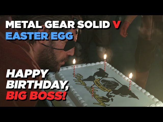 What Happens on Your Birthday in Metal Gear Solid V?