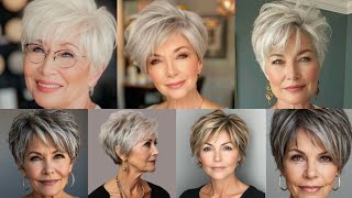 BEST SHORT HAIRSTYLES FOR OLDER WOMEN OVER 60 WITH THIN HAIR THAT WILL BEAT YOUR AGE