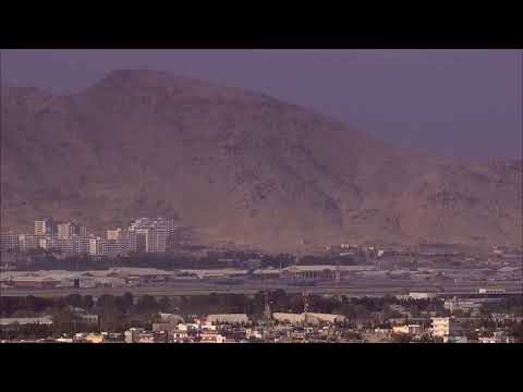 LIVE: A view of Kabul airport as U.S. withdrawal enters final stage