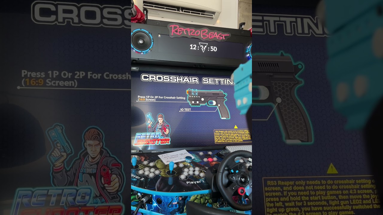 Новая калибровка ретрошутера + игра Dino Jump для рабочего стола