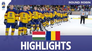 Highlights | Hungary vs. Romania | 2024 #MensWorlds Division 1A
