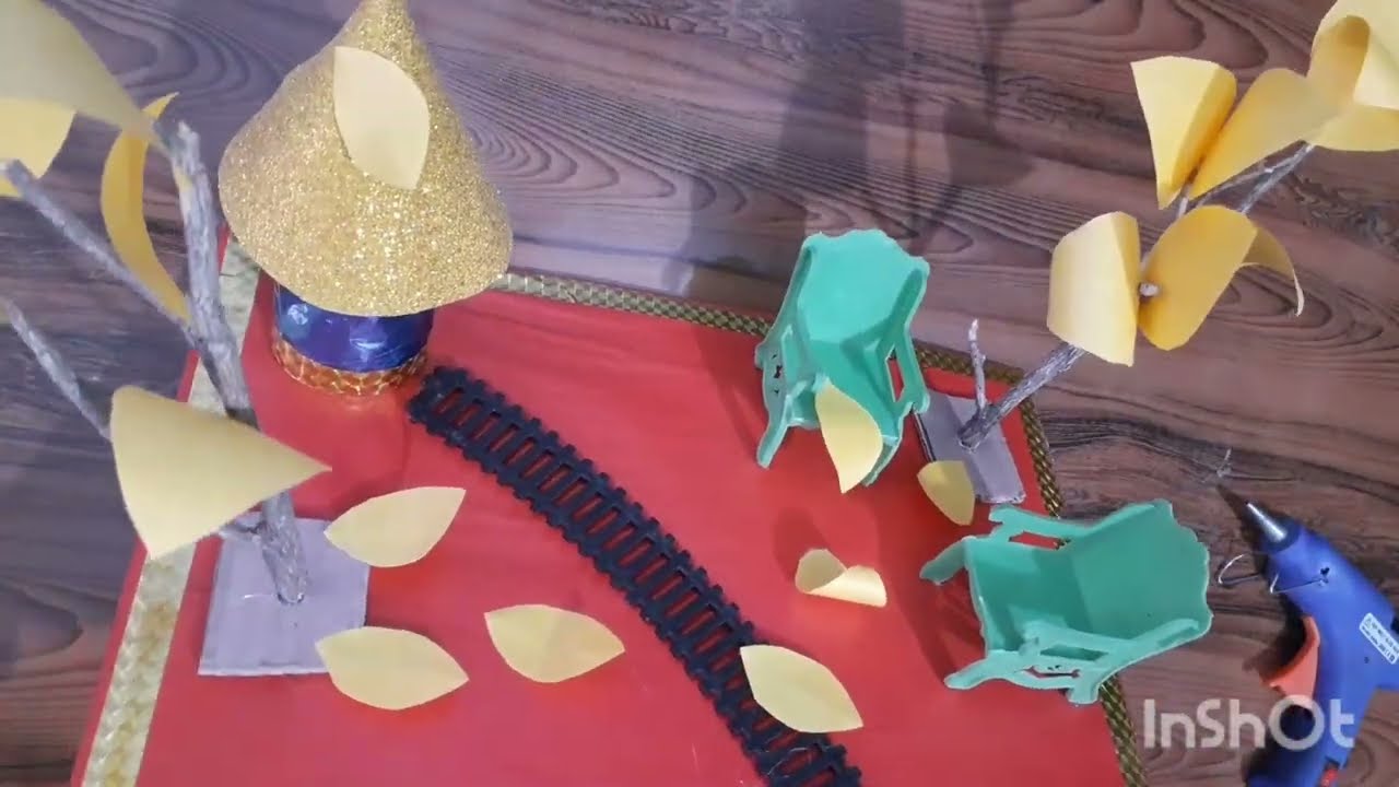 3D Model of Autumn Season, 3D Model of Four Seasons Project, 3D Autumn Season Easy Learning Project