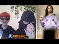 Sur omegle avec azulek   on tombe sur des gens tranges 